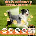 Dog Vitamins- 16-in-1 Dog Vitamins and Supplements, 500 Ct Multivitamin Supports Daily Energy, Heart Health, Skin & Coat, with Taurine, Omega-3, Puppy Multivitamin Chewable - for All Breeds & Ages