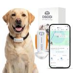 DBDD Smart GPS Dog Collar Tracker with Virtual Fence, Live Tracking & Vital Signs Monitoring for Dogs 40lbs Up, Waterproof Pet GPS Tracker for Pets,iOS & Android Compatible