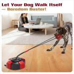 Red & Black Indestructible Suction Cup Dog Toy with Powerful Suction for Aggressive Chewers Interactive Tug of War Puzzle Enrichment Ball for Small/Medium Dogs Boredom Relief Indoor Outdoor Use