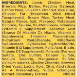 Nature's Recipe Lamb, Barley & Brown Rice Recipe Dry Dog Food, 4 lb. Bag