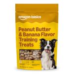 Amazon Basics Peanut Butter & Banana Flavor Training Treats for Dogs, 2 Pound (Pack of 1) (Previously Wag)