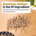 Amazon Basics Peanut Butter & Banana Flavor Training Treats for Dogs, 2 Pound (Pack of 1) (Previously Wag)