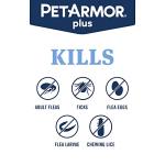 PetArmor Plus Flea and Tick Prevention for Dogs, Large Dog Flea and Tick Treatment, 6 Doses, Waterproof Topical, Fast Acting (45-88 lbs)