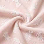 Horaldaily Pets Flannel Blanket, Pink Leaves 3D Textured Soft Fuzzy Fluffy Plush Cozy Fleece Premium Blankets for Dog Cat Puppy Kitten Couch Protection, 30x40