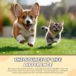 FHZRLP Freeze Dried Chicken,Freeze Dried Chicken Dog Treats Natural No Additives,Single Ingredient,High Protein,Suitable for All Ages Cats and Dogs,Dehydrated Suitable for Training