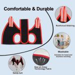 ATO-DJCX Cat Grooming Hammock Harness for Small Dogs,Pet Hammock Restraint Bag,Dog Grooming Sling for Trimming Nail and Ear/Eye Care(XS Size,6.5")