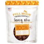 Full Moon All Natural Human Grade Dog Treats, Essential Chicken Savory Bites, 16 Ounce
