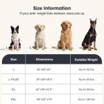 FURTIME XL Orthopedic Dog Beds Large Sized Dog, Extra Thick Supportive Comfort Pet Sofa, Ergonomic Slant Dog Couch Bed with Removable Washable Cover, Ultra Soft Surface & Non-Slip Bottom, Grey, 42"