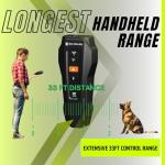BarxBuddy 2nd Gen Dog Bark Deterrent Devices | Long Range Ultrasonic | Bark Collar Alternative | Dog Training Indoor/Outdoor | Rechargeable Anti Bark Device for Dogs (Black)