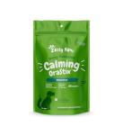 Zesty Paws OraStix for Dogs - Calming Dental Sticks for Stress with Hemp Melatonin Chamomile Dog Healthy Teeth and Gums Calm Composure for Fireworks and Thunderstorms - 12oz