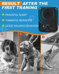 Anti Barking Control Device, up to 50FT Ultrasonic Anti Barking Device Dog Bark Deterrent with 4 Adjustable Sensitivity Modes & 0-9 Frequency Levels, Dog Behavior Training for Outdoor Silencer