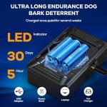 Anti Barking Devices, Auto Ultrasonic Dog Bark Deterrent Devices Long Range 50ft, 3 Modes Rechargeable Bark Box Barking Control Devices, Effective Stop Barking Dog Devices Indoor/Outdoor Training
