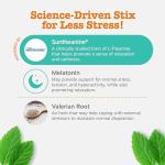 Zesty Paws OraStix for Dogs - Calming Dental Sticks for Stress with Hemp Melatonin Chamomile Dog Healthy Teeth and Gums Calm Composure for Fireworks and Thunderstorms - 12oz