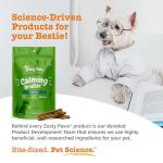 Zesty Paws OraStix for Dogs - Calming Dental Sticks for Stress with Hemp Melatonin Chamomile Dog Healthy Teeth and Gums Calm Composure for Fireworks and Thunderstorms - 12oz