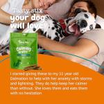 Zesty Paws OraStix for Dogs - Calming Dental Sticks for Stress with Hemp Melatonin Chamomile Dog Healthy Teeth and Gums Calm Composure for Fireworks and Thunderstorms - 12oz