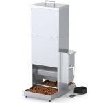 Chipak 35L Automatic Dog Feeder for Two Large Dogs with Timer, Stainless Steel Pet Food Dispenser W/Programmable Feeding Schedule,Dual Tray (35L)