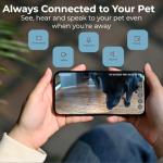 SMARTFeeder 20L Automatic Dog and Cat Feeder – Stainless Steel Pet Food Dispenser with Wi-Fi App, Scheduled Feedings, Portion Control, HD Camera, Speaker & Microphone