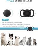 GPS Tracker for Dogs (1 Pack), Mini GPS Cat Tracker, Smart Pet Activity Tracker (iOS Only), No Monthly Fee, Compatible with Apple Find My, Anti-Lost, Finder Tag for Vehicles/Pets/Items/Kids