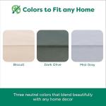 FurHaven Premium Indoor/Outdoor Cooling Gel-Top Deluxe Orthopedic Mattress, Gray Mist, JumboPlus