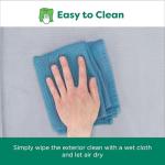 FurHaven Premium Indoor/Outdoor Cooling Gel-Top Deluxe Orthopedic Mattress, Gray Mist, JumboPlus