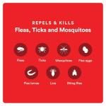 Advecta Ultra Flea and Tick Prevention for Dogs - Medium Dog Flea and Tick Treatment & Control - Mosquito Repellent - Fast Acting Waterproof Topical Drops, 2 Month Supply