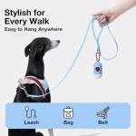 VETRESKA Dog Poop Bag with Dispenser, Leak Proof and Extra Thick Pet Waste Bags for Dog Walking and Cat Litter, Rose & Amberwood Scented, 105 Count