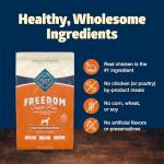 Blue Buffalo Freedom Grain-Free Large Breed Dry Dog Food, Supports Joint Health & Mobility, Made in the USA with Natural Ingredients, Chicken & Potatoes, 24-lb Bag