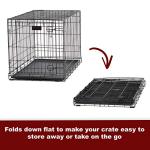 MidWest Homes for Pets Ultima Pro Heavy-Duty 30-Inch Dog Crate, Ultra-Strong Steel Double Door Pet Cage for Medium-Sized Breeds, Accessories Included