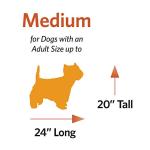 MidWest Homes for Pets Ultima Pro Heavy-Duty 30-Inch Dog Crate, Ultra-Strong Steel Double Door Pet Cage for Medium-Sized Breeds, Accessories Included