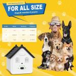 Xteamo Effective Anti Barking Deterrent - 3 Adjustable Levels Bark Control Device, 50FT Waterproof Outdoor Tool for Small/Medium/Large Dogs