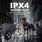 2026 Upgraded Ultrasonic Dog Bark Deterrent, Automatic Anti-Barking Device with 3 Modes, 50FT Long Range Rechargeable Bark Control for Indoor Outdoor Use, Safe for Small Large Dogs (Black)​​