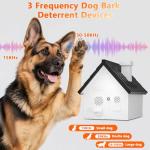 axofwga Anti Barking Device for Dogs, Bark Box, 3 Modes Dog Barking Deterrent Devices, Anti Bark Device for Dogs, Weatherproof 50 Ft Barking Dog Silencer, A Safe and Effective Anti Barking Device