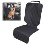 YOOLEETC Front Dog Seat Covers, Waterproof Front Seat Car Cover,Dog Car Seat Cover with Side Flaps, Waterproof & Nonslip Dog Seat Coverfor Cars, Trucks, SUVs, Jeep.(Black)