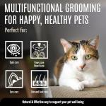 TAURO PROLINE Clear Eyes Solution Set 6in1 Multi-Functional Pure Mist and Stainless Look Clay Mask - Tear Stain Remover, Eye Cleaner - Eye Care Ear Care Grooming Treatment for All Dogs and Cats Eyes