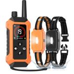 Dog Shock Collar 2 Pack (5–150Lbs), 4400FT Waterproof 2 Dog Training Collar with Remote Control 5 Training Modes Rechargeable Electric Dog Collar with Light, E Collars for Small Medium Large Dogs