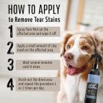 TAURO PROLINE Clear Eyes Solution Set 6in1 Multi-Functional Pure Mist and Stainless Look Clay Mask - Tear Stain Remover, Eye Cleaner - Eye Care Ear Care Grooming Treatment for All Dogs and Cats Eyes