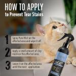 TAURO PROLINE Clear Eyes Solution Set 6in1 Multi-Functional Pure Mist and Stainless Look Clay Mask - Tear Stain Remover, Eye Cleaner - Eye Care Ear Care Grooming Treatment for All Dogs and Cats Eyes