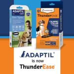 ThunderEase Calming Anti Anxiety Pheromone Collar for Dogs (Small)