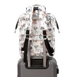 Kinmac Wide Open Style Laptop Backpack College Travel Outdoor Backpack For Laptop Up to 15.6 Inch (Dog)