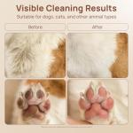 HICC PET Glove Wipes Pro | Pet Grooming Wipes for Dogs & Cats | Rinse-Free Grooming Mittens | 4-in-1 Cleaning & Conditioning | Pet Bathing Wipes for Horse Coat Care, Skin, Coat & Hoof | Unscented