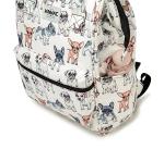 Kinmac Wide Open Style Laptop Backpack College Travel Outdoor Backpack For Laptop Up to 15.6 Inch (Dog)