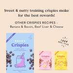 Bocce's Bakery PB + Blueberry Crispies Low-Calorie Wheat-Free Dog Treats, 10 oz