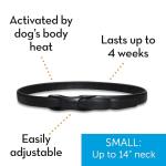 ThunderEase Calming Anti Anxiety Pheromone Collar for Dogs (Small)