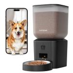Automatic Dog & Cat Feeder with Camera & WiFi – 8L/34 Cups, 1080P Night Vision, 2.4 & 5G WiFi, 2-Way Talk, 10s Voice Recording, Timed Food Dispenser, Up to 99 Portions, 15 Meals Per Day
