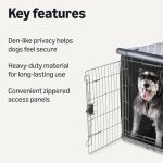 Amazon Basics Dog Crate Cover for 36 inches Wire Cage, Kennel Cover