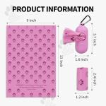 MYGODPET Dog Poop Bags Rolls with Dispenser 150 Count Biodegradable Bags for Dog and Cat Lavender Scented Waste Bag Leak Proof Doggie Poop Bag Doggy Trash Bag Purple