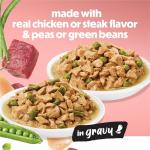 Purina Beneful with Real Chicken or Steak Flavor in Gravy Wet Dog Food Variety Pack - 5.5 oz. (Pack of 12)