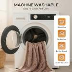 Luciphia Waterproof Pet Blanket, Liquid Pee Proof Dog Blankets for Sofa Bed Couch, Reversible Sherpa Fleece Furniture Protector Cover for Small Medium Large Dogs Cats,Khaki Small（40" x 28"）