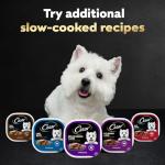 Cesar Wet Dog Food Classic Loaf in Sauce, Breakfast and Dinner with Grilled Steak & Eggs Flavor, and Chicken & Liver Flavor, 3.5 oz. Easy Peel Trays, Variety Pack, 24 Count
