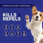 TevraPet Activate II Flea and Tick Prevention for Dogs, Extra Large Dogs 55+ lbs, Topical Drops, 4 Month Flea and Tick Treatment